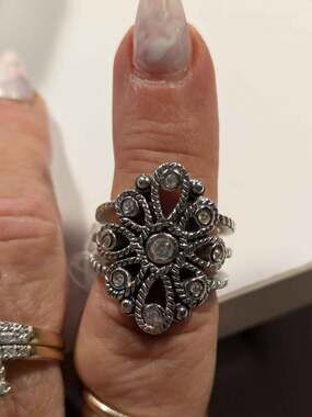 NEW vintage Premiere rings jewelry size 6.5